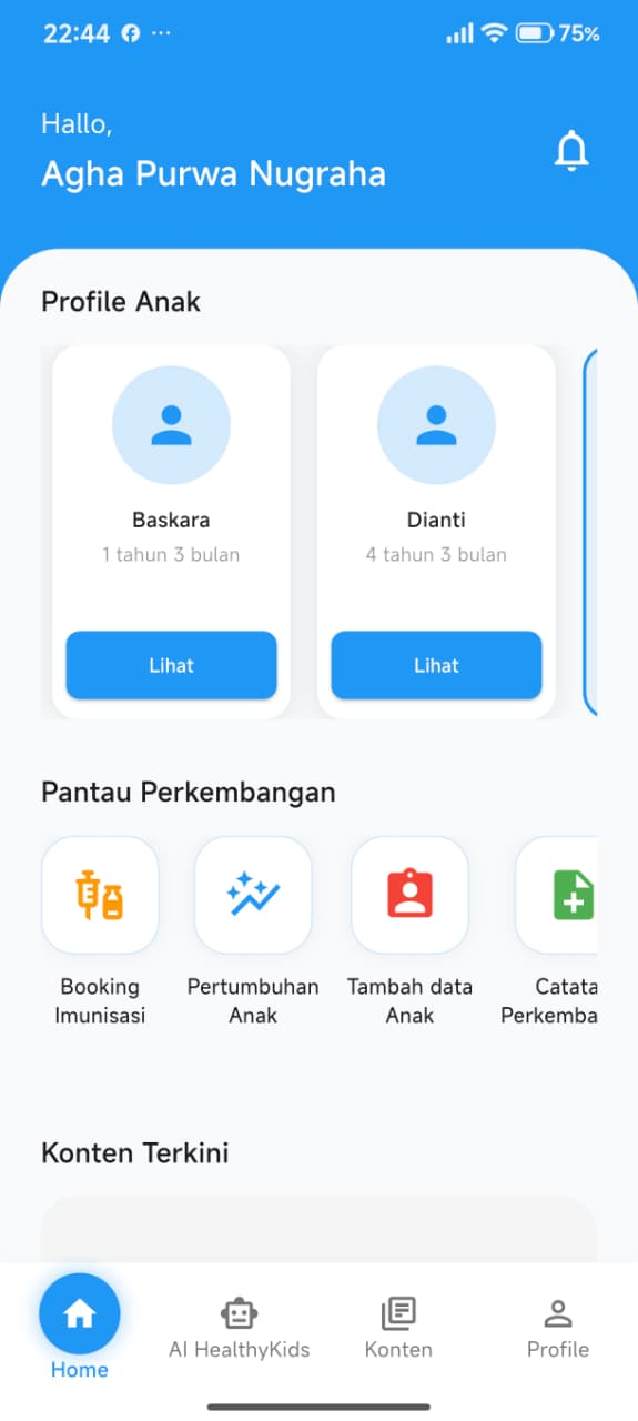 Aplikasi HealthyKids